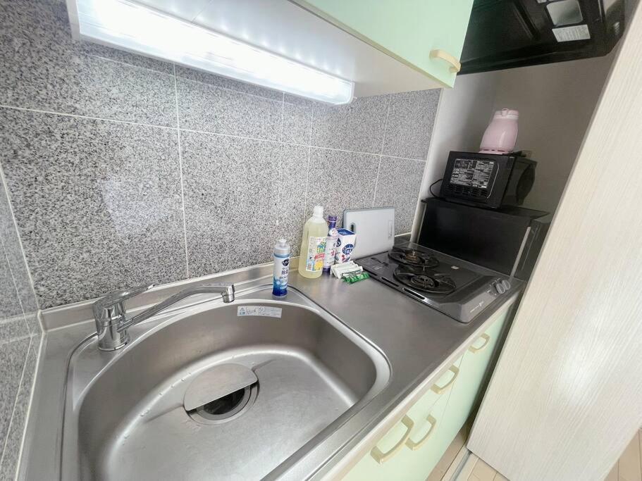 关西机场直达 I Urban Nook 舒适双床房 天下茶屋站步行3分钟 Apartamento Osaka